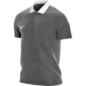 Nike CW6933-071 M Nk Df Park20 Polo Ss Polo Yaka Gri Erkek T-Shirt