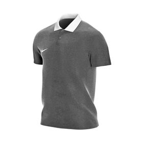 Nike CW6933-071 M Nk Df Park20 Polo Ss Polo Yaka Gri Erkek T-Shirt