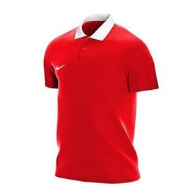 Nike CW6933-657 M Nk Df Park20 Polo Ss Polo Yaka Kırmızı Erkek T-Shirt