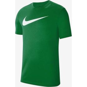 Nike CW6936-302 Yeşil M NK DF PARK20 SS TEE HBR Futbol Erkek T-Shirt