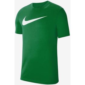 Nike CW6936-302 Yeşil M NK DF PARK20 SS TEE HBR Futbol Erkek T-Shirt