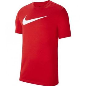 Nike CW6941-657-DIG Y Df Park20 Ss Tee Hbr Unisex Kırmızı Futbol Tişört