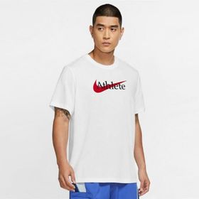 Nike CW6950-100 Dri-Fit Swoosh Beyaz Erkek Antrenman T-Shirt