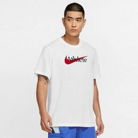 Nike CW6950-100 Dri-Fit Swoosh Beyaz Erkek Antrenman T-Shirt