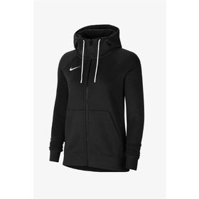 Nike CW6955-010 Siyah W NK FLC Park20 FZ Hoodie Kadın Futbol Ceketi