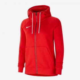 Nike CW6955-657 Dry Park 20 Kırmızı Kapüşonlu Kadın Ceket