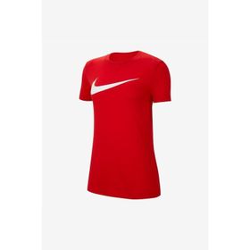 Nike CW6967-657 Kırmızı-Beyaz Üniversite Kadın Takım Kulübü T-Shirt