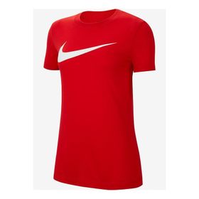 Nike CW6967-657 Kırmızı-Beyaz Üniversite Kadın Takım Kulübü T-Shirt