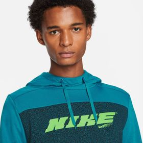 Nike CZ1484-301 Dri-fıt Sport Clash Kapüşonlu Erkek Antrenman Sweatshirt