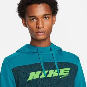 Nike CZ1484-301 Dri-fıt Sport Clash Kapüşonlu Erkek Antrenman Sweatshirt