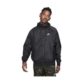 Nike DA0001-010 Siyah Sportswear Windrunner Hooded Jacket Erkek Yağmurluk