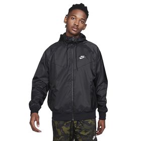 Nike DA0001-010 Siyah Sportswear Windrunner Hooded Jacket Erkek Yağmurluk