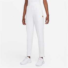 Nike DA4722-100 Court Dri-FIT Beyaz Kadın Tenis Eşofman Altı