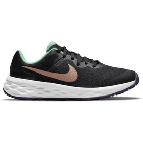 Nike DD1096-005 Revolution 6 Nn (GS) Siyah Kadın Koşu Ayakkabısı
