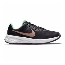 Nike DD1096-005 Revolution 6 Nn (GS) Siyah Kadın Koşu Ayakkabısı