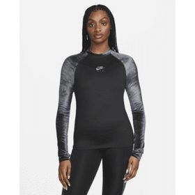 Nike DD4417-010 Air Midlayer Long Sleeve Body Siyah Kadın T-Shirts