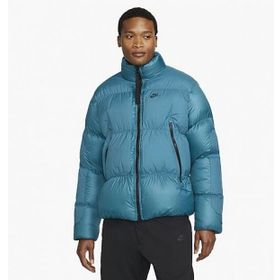 Nike DD6978-415 Sportswear Therma-Fit Repel City Puffer Full-Zip Hoodie Mavi Erkek Mont