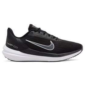 Nike DD8686-001 Wmns Air Winflo 9 Siyah Gri Gümüş Kadın Koşu Ayakkabısı