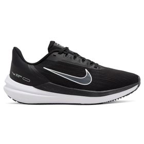 Nike DD8686-001 Wmns Air Winflo 9 Siyah Gri Gümüş Kadın Koşu Ayakkabısı