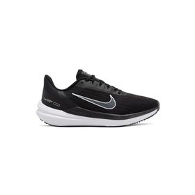 Nike DD8686-001 Wmns Air Winflo 9 Siyah Gri Gümüş Kadın Koşu Ayakkabısı