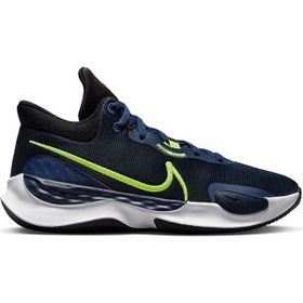 Nike DD9304-005 RENEW ELEVATE III Siyah Gri Gümüş Erkek Basketbol Ayakkabısı