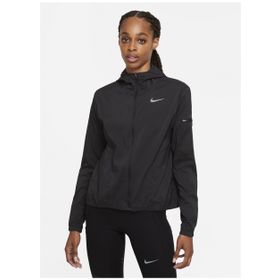 Nike DH1990-010 W Nk Imp Lght Jkt Hd Kadın Siyah Koşu Montu