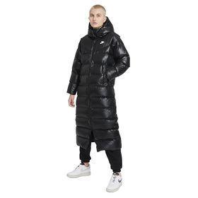 Nike DH4081-010 Siyah W NSW TF City HD Parka Kadın Günlük Mont