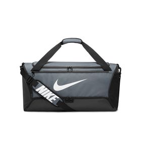 Nike DH7710-068 Brasilia Duffel 9.5 60L Gri Günlük Stil Erkek Spor Çanta