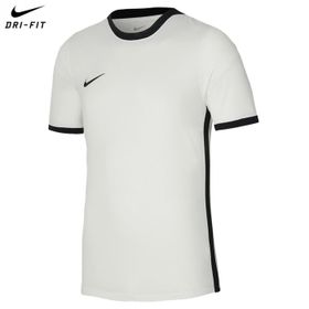 Nike DH7990-100 M Nk Df Chalng IV Jsy Ss Erkek Beyaz Futbol Tişört