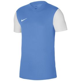 Nike DH8035-412 M Nk Df Tiempo Prem II Jsy Ss Erkek Mavi Futbol Tişört
