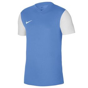 Nike DH8035-412 M Nk Df Tiempo Prem II Jsy Ss Erkek Mavi Futbol Tişört