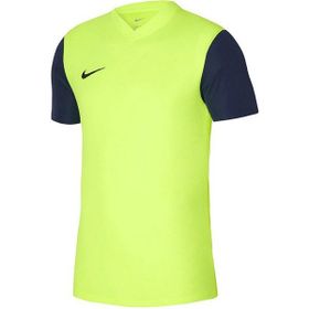 Nike DH8035-702 M Nk Df Tiempo Prem II Jsy Ss Erkek Sarı Futbol Tişört