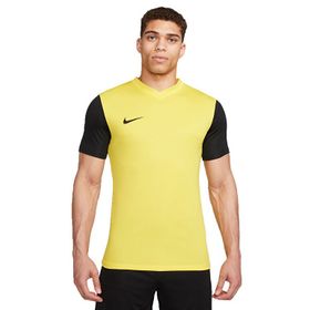 Nike DH8035-719 M Nk Df Tiempo Prem II Jsy Ss Erkek Sarı Futbol Tişört