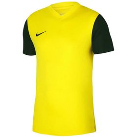 Nike DH8035-719 M Nk Df Tiempo Prem II Jsy Ss Erkek Sarı Futbol Tişört