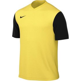 Nike DH8035-719 M Nk Df Tiempo Prem II Jsy Ss Erkek Sarı Futbol Tişört