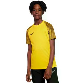 Nike DH8369-719 Y Nk Df Academy Jsy Ss Çocuk Sarı Futbol Tişört