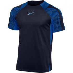 Nike DH8698-451 M Nk Df Strk Ss Top K Erkek Mavi Futbol Tişört