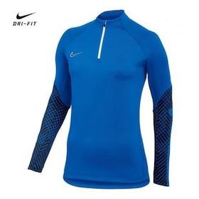Nike DH9151-463 Mavi Strike Dri-Fit Uzun Kollu Spor Kadın T-Shirt