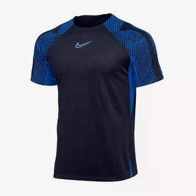 Nike DH9161-451 Y Nk Df Strk Ss Top K Mavi Unisex Çocuk Futbol T-shirt