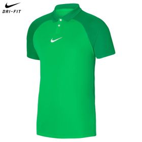 Nike DH9228-329 Yeşil Academy Pro Dri-Fit Spor Polo Erkek T-Shirt