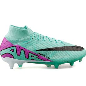 Nike DJ5166-300 Yeşil Mercurial Zoom Superfly 9 Elite Sg Proac Erkek Islak Yumuşak Çim Zemin Kramponu