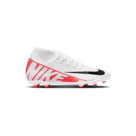 Nike DJ5961-600 Beyaz Mercurial Superfly 9 Club Fg Mg Erkek Çoklu Çim Zemin Kramponu