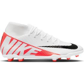 Nike DJ5961-600 Beyaz Mercurial Superfly 9 Club Fg Mg Erkek Çoklu Çim Zemin Kramponu