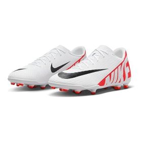 Nike DJ5963-600 Beyaz Mercurial Vapor 15 Club Fg/Mg Erkek Çoklu Çim Zemin Kramponu