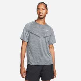 Nike DM4753-010 Mens Dri Fit Techknit Ultra Gri Erkek T-shirt