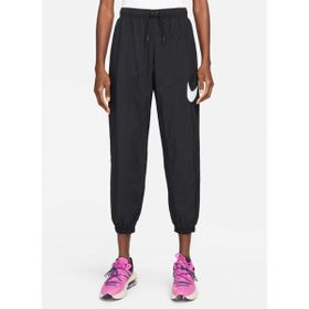 Nike Dm6183-010 W Nsw Essntl Wvn Mr Pant Normal Bel Düz Siyah Kadın Eşofman Altı