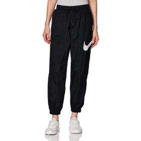 Nike Dm6183-010 W Nsw Essntl Wvn Mr Pant Normal Bel Düz Siyah Kadın Eşofman Altı