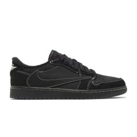 Nike DM7866-001 Air Jordan 1 Retro Low OG SP Travis Scott Black Phantom Unisex Spor Ayakkabı