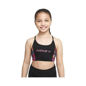 Nike DM8432-010 G Nk Indy Bra Iconclash Çocuk Siyah Günlük Stil Sporcu Sütyeni