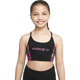 Nike DM8432-010 G Nk Indy Bra Iconclash Çocuk Siyah Günlük Stil Sporcu Sütyeni
